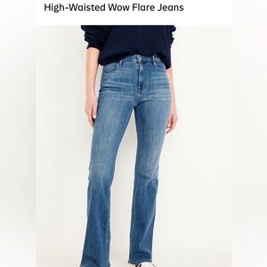 Women’s Old Navy High Waisted WOW Flare Jeans